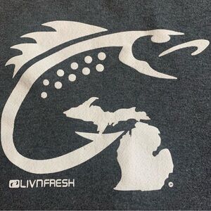 FISHING FANATIC hoodie with hidden beverage pouch